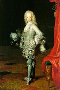 Michel-Ange Houasse Louis King of Spain Sweden oil painting artist